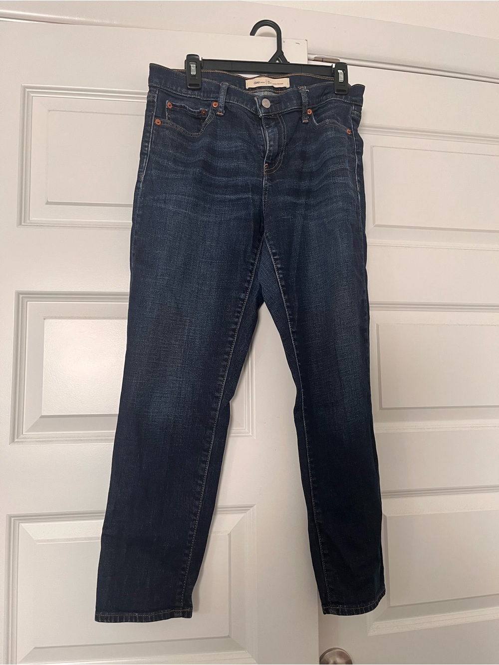 GAP 1969 Best Girlfriend Women's Dark Indigo Straight-Leg Jeans